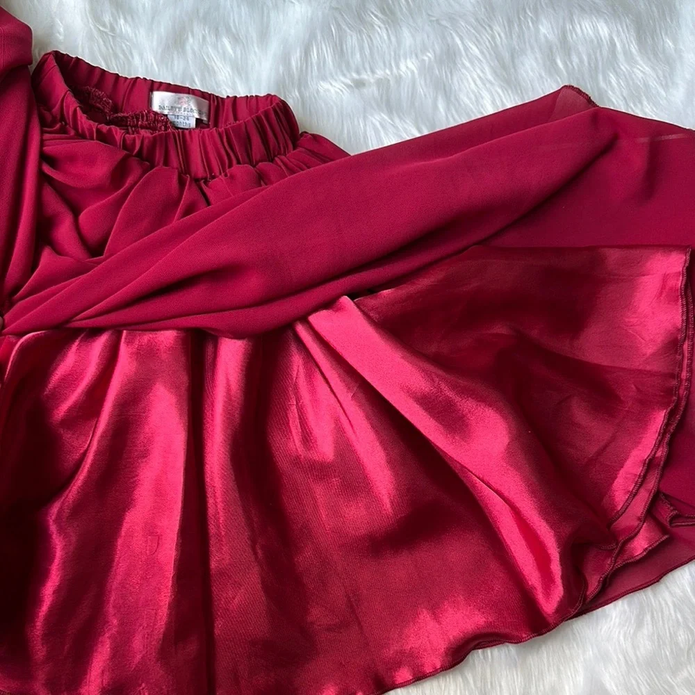 Bailey’s Blossoms Red Kids Skirt girls Size 18-24 months - Picture 6 of 8
